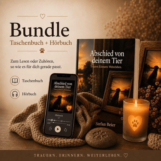 Abschied von deinem Tier – Bundle Taschenbuch + Hörbuch - Lichterinnerung