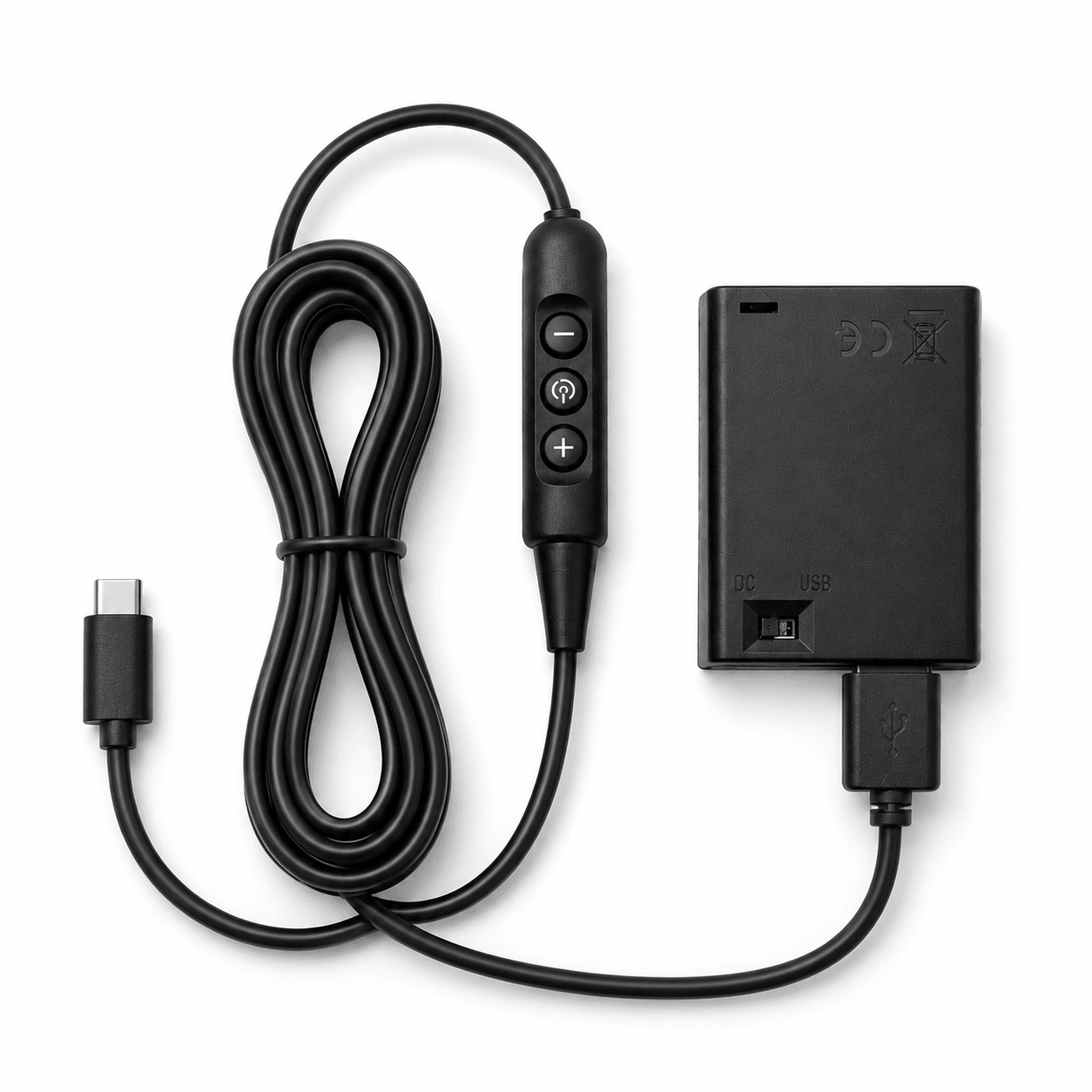 Batteriebox mit Dimmerkabel für LED - Leuchtbilder - Lichterinnerung