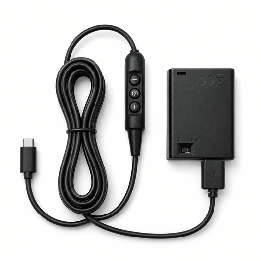 Batteriebox mit Dimmerkabel für LED - Leuchtbilder - Lichterinnerung